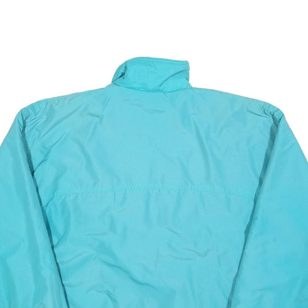 CABIN CREEK Mens Turquoise & Purple Zip Jacket L Polyester Blend Casual