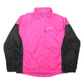 MUDDYFOX Womens Pink & Black Cycling Jacket UK 20 Polyester Zip Sportswear