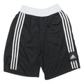ADIDAS Mens Black Casual Sports Shorts M W26 Three Stripe Logo