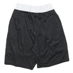 ADIDAS Mens Black Casual Sports Shorts M W26 Three Stripe Logo