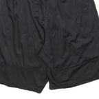 ADIDAS Mens Black Casual Sports Shorts M W26 Three Stripe Logo