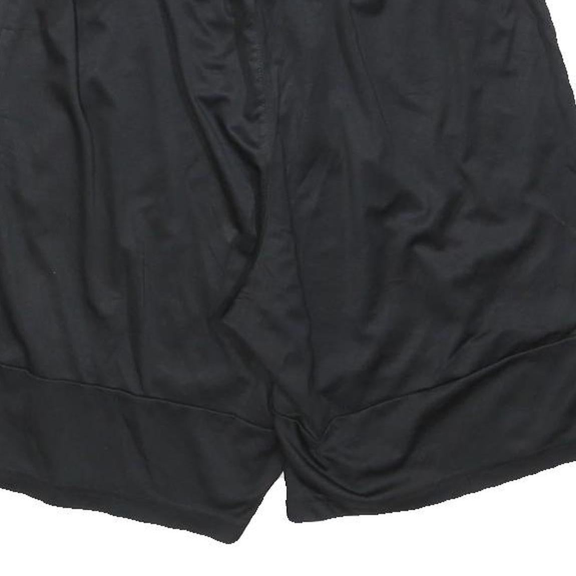 ADIDAS Mens Black Casual Sports Shorts M W26 Three Stripe Logo