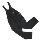 CARHARTT Mens Black Cotton Blend Dungarees Regular Fit Workwear M W34 L30