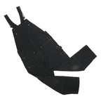 CARHARTT Mens Black Cotton Blend Dungarees Regular Fit Workwear M W34 L30
