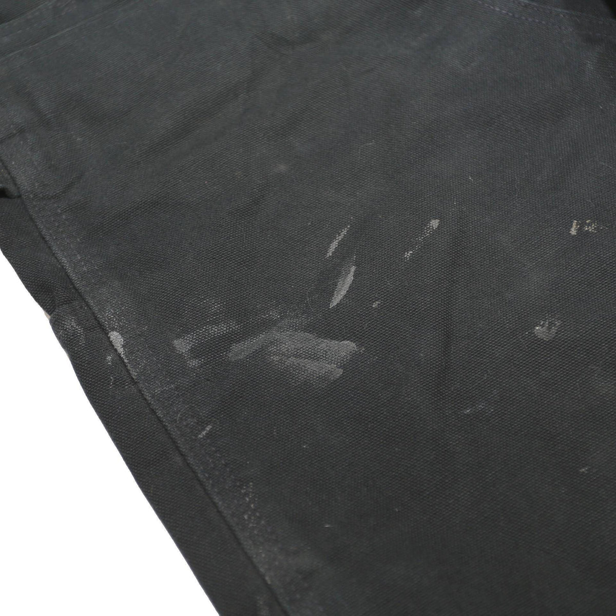 CARHARTT Mens Black Cotton Blend Dungarees Regular Fit Workwear M W34 L30