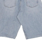 WRANGLER Mens Denim Blue Casual Shorts 2XL W35 Classic Fit Cotton Blend