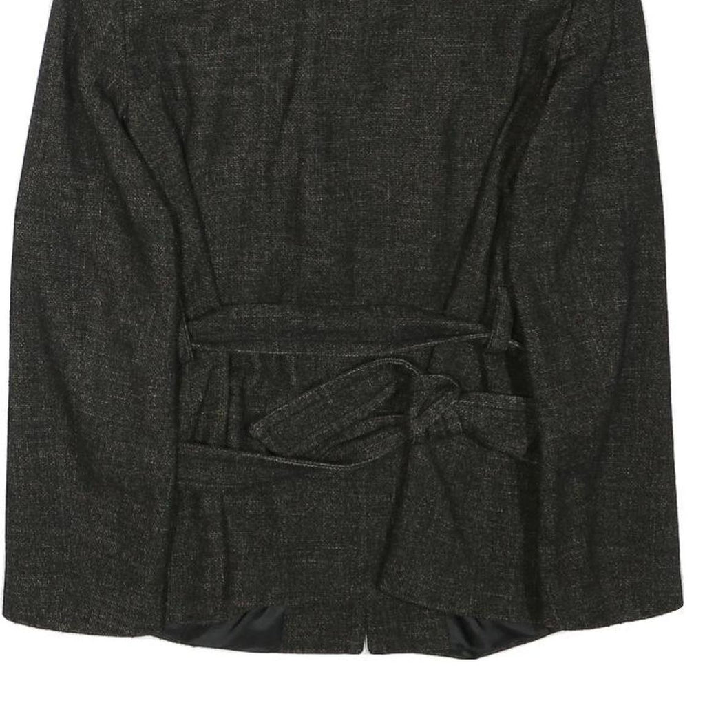 SAINT HILARE Womens Grey Classic Jacket XS Polyester Blend Button Plain Stylish