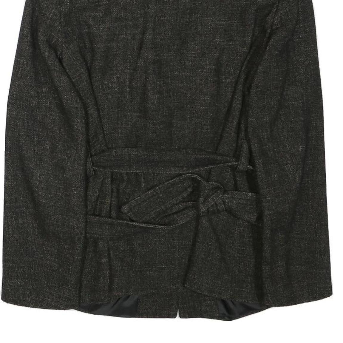 SAINT HILARE Womens Grey Classic Jacket XS Polyester Blend Button Plain Stylish