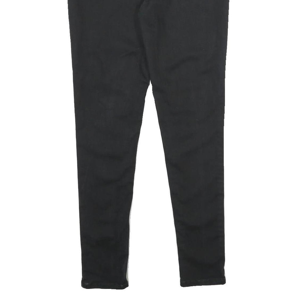 LEVI'S Legging Womens Jeans Black Slim Skinny Denim W29 L32 Stretch Zip