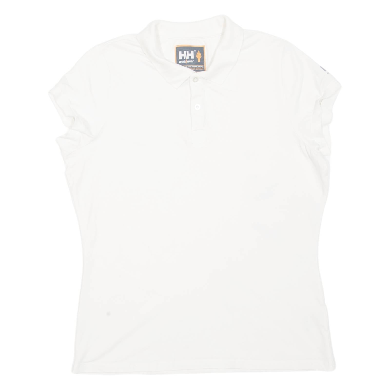 HELLY HANSEN Workwear Womens Polo Shirt White XL