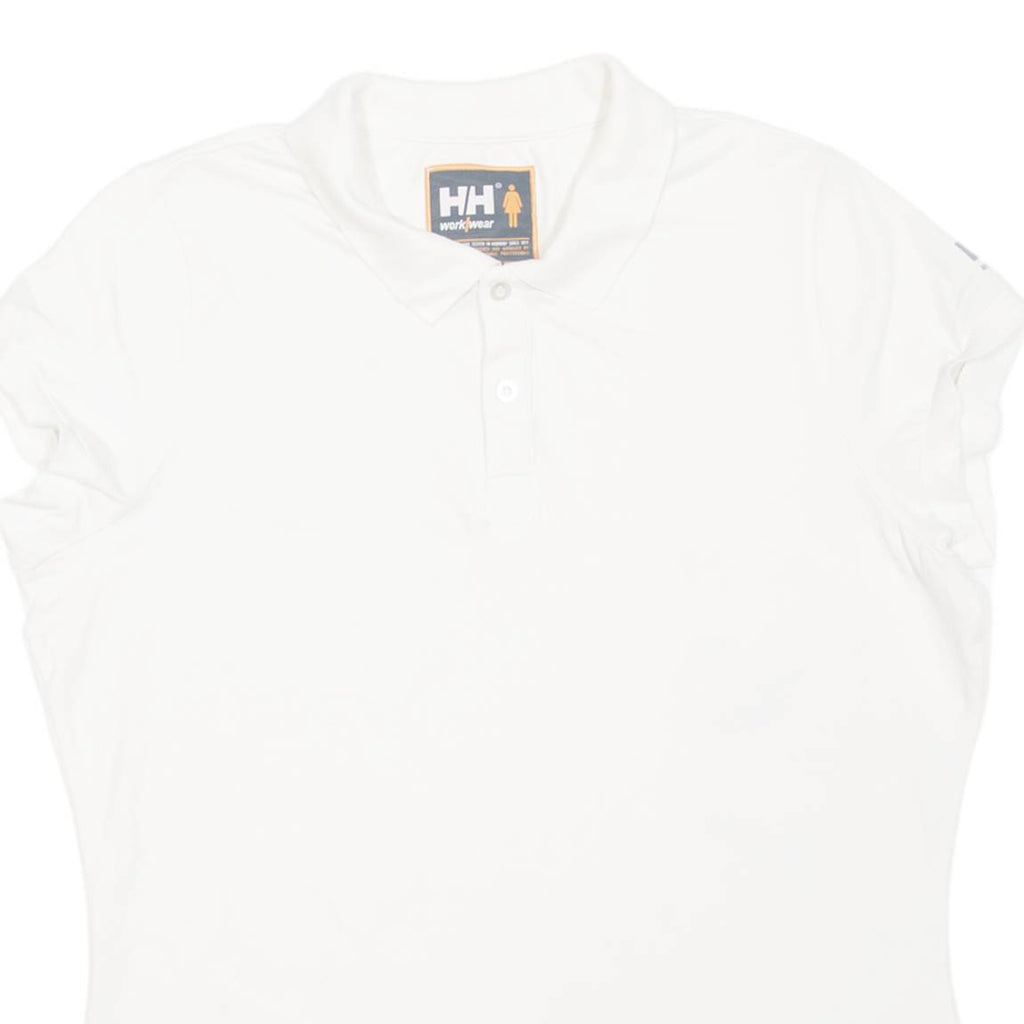 HELLY HANSEN Workwear Womens Polo Shirt White XL