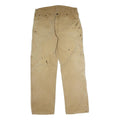 CARHARTT Mens Regular Fit Beige Cotton Workwear Zip Denim W34 L31 Durable Casual