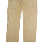CARHARTT Mens Regular Fit Beige Cotton Workwear Zip Denim W34 L31 Durable Casual