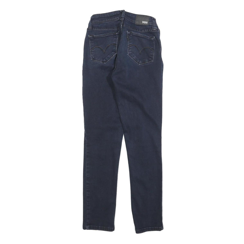 LEVI'S Womens Jeans Blue Slim Skinny Denim Medium W26 L30 Stretch Comfort