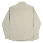 DOCKERS Mens Beige Cotton Button-Down Shirt XL Classic Fit Casual Wear