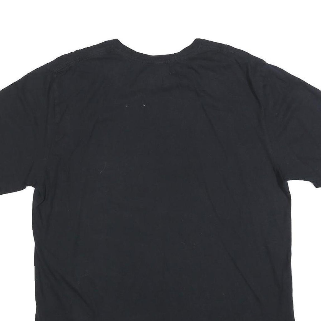 NFL Mens Black Cincinnati Football Graphic T-Shirt L Short Sleeve Crew Neck