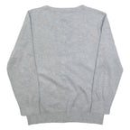 DKNY Womens Cardigan Grey Tight Knit M