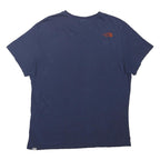 THE NORTH FACE Mens Blue Graphic T-Shirt XL Short Sleeve Crew Neck Casual