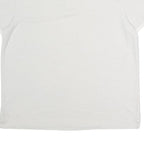 CALVIN KLEIN Mens White & Grey Thin Stripe Short Sleeve Polo Shirt 2XL Cotton