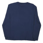 ADIDAS Mens Navy Blue Niles Volleyball 2020 Long Sleeve Crew Neck T-Shirt L