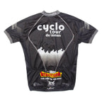 CYCLO TOUR Full Zip Cycling Mens Jersey Black M