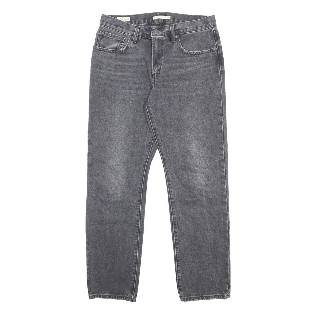 LEVI'S Womens Regular Fit Straight Leg Denim Dark Jeans W30 L31 Classic Cotton