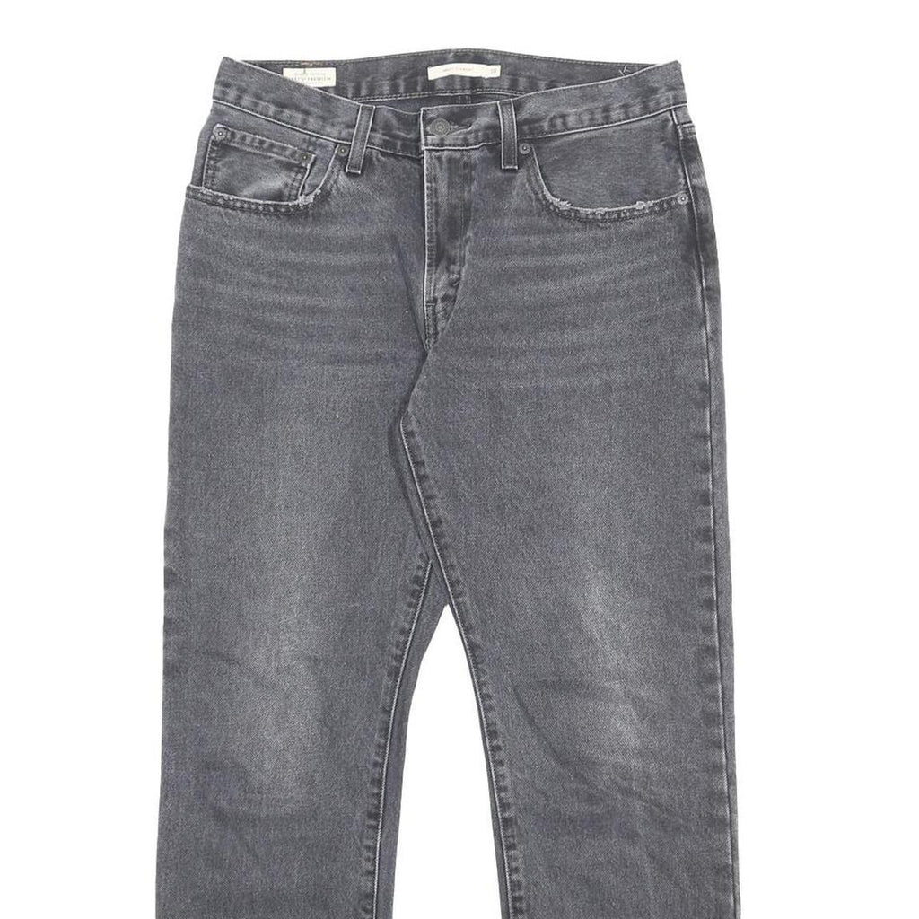 LEVI'S Womens Regular Fit Straight Leg Denim Dark Jeans W30 L31 Classic Cotton
