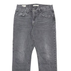 LEVI'S Womens Regular Fit Straight Leg Denim Dark Jeans W30 L31 Classic Cotton