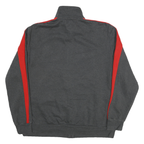 PUMA Mens Grey & Red Zip Jacket 2XL Cotton Blend Sport Casual Trackwear