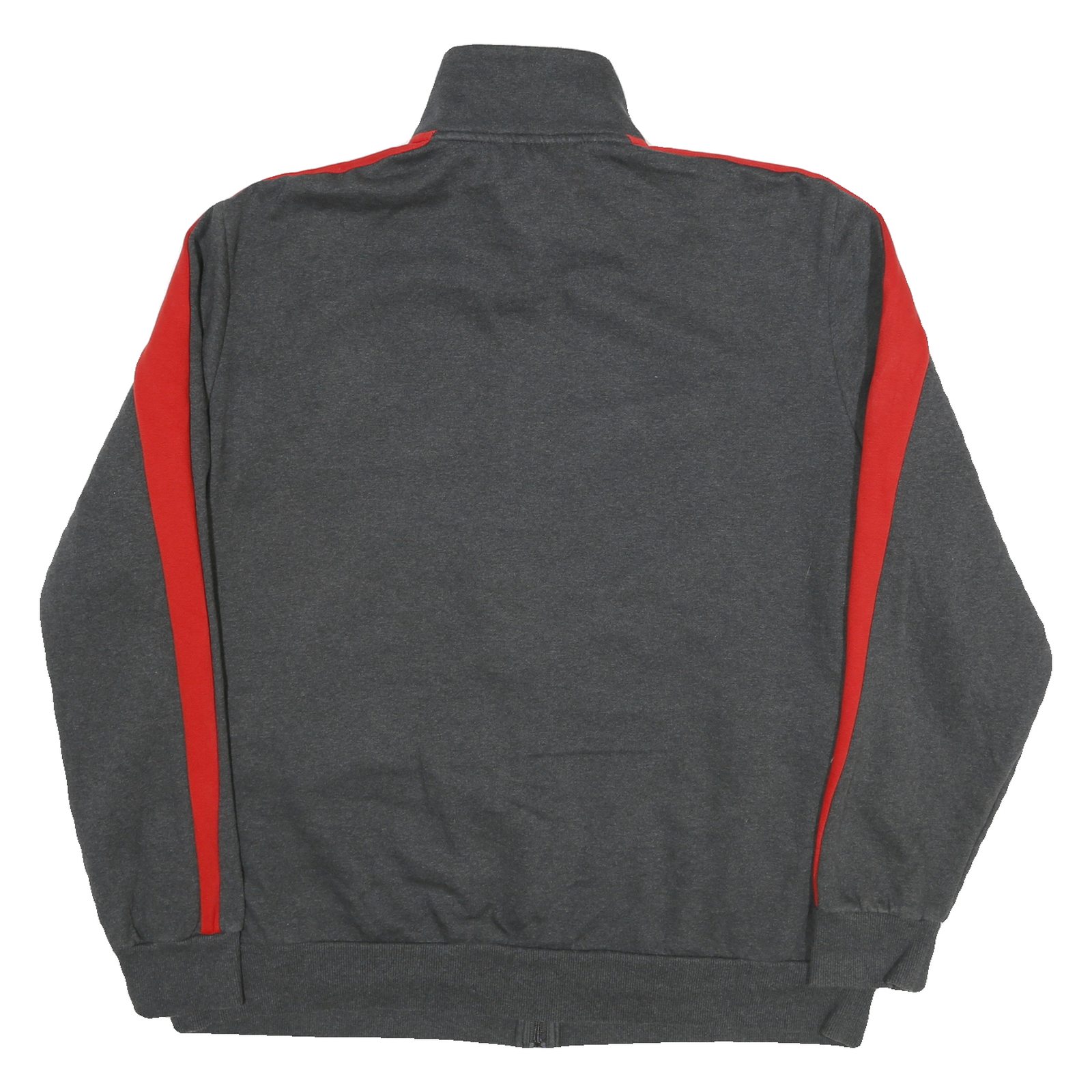 PUMA Mens Grey & Red Zip Jacket 2XL Cotton Blend Sport Casual Trackwear