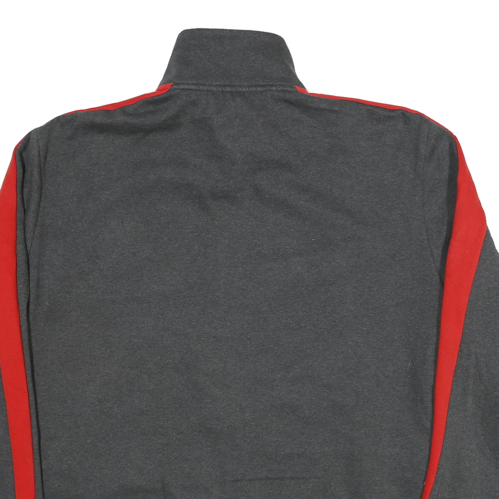 PUMA Mens Grey & Red Zip Jacket 2XL Cotton Blend Sport Casual Trackwear