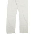 LEVI'S 501 Mens White Regular Fit Straight Denim W28 L27 Button Cotton Blend