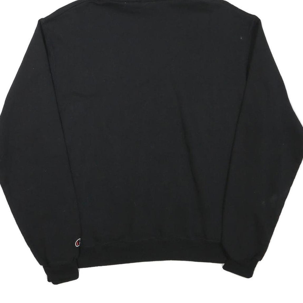 CHAMPION Mens Black Clayton Valley Softball Pullover Hoodie M