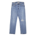 LEVI'S Big E Womens Jeans Blue Regular Straight Denim Medium W26 L25 Classic