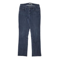 LEVI'S 505 Womens Jeans Blue Regular Straight Denim Medium W28 L29 Classic Fit