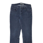 LEVI'S 505 Womens Jeans Blue Regular Straight Denim Medium W28 L29 Classic Fit