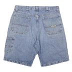 WRANGLER Mens Denim Blue Casual Shorts L W34 Classic Fit Cotton Blend