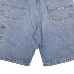 WRANGLER Mens Denim Blue Casual Shorts L W34 Classic Fit Cotton Blend