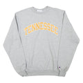 CHAMPION Mens Grey Tennessee Crew Neck S Cotton Blend Pullover Sweatshirt