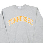 CHAMPION Mens Grey Tennessee Crew Neck S Cotton Blend Pullover Sweatshirt