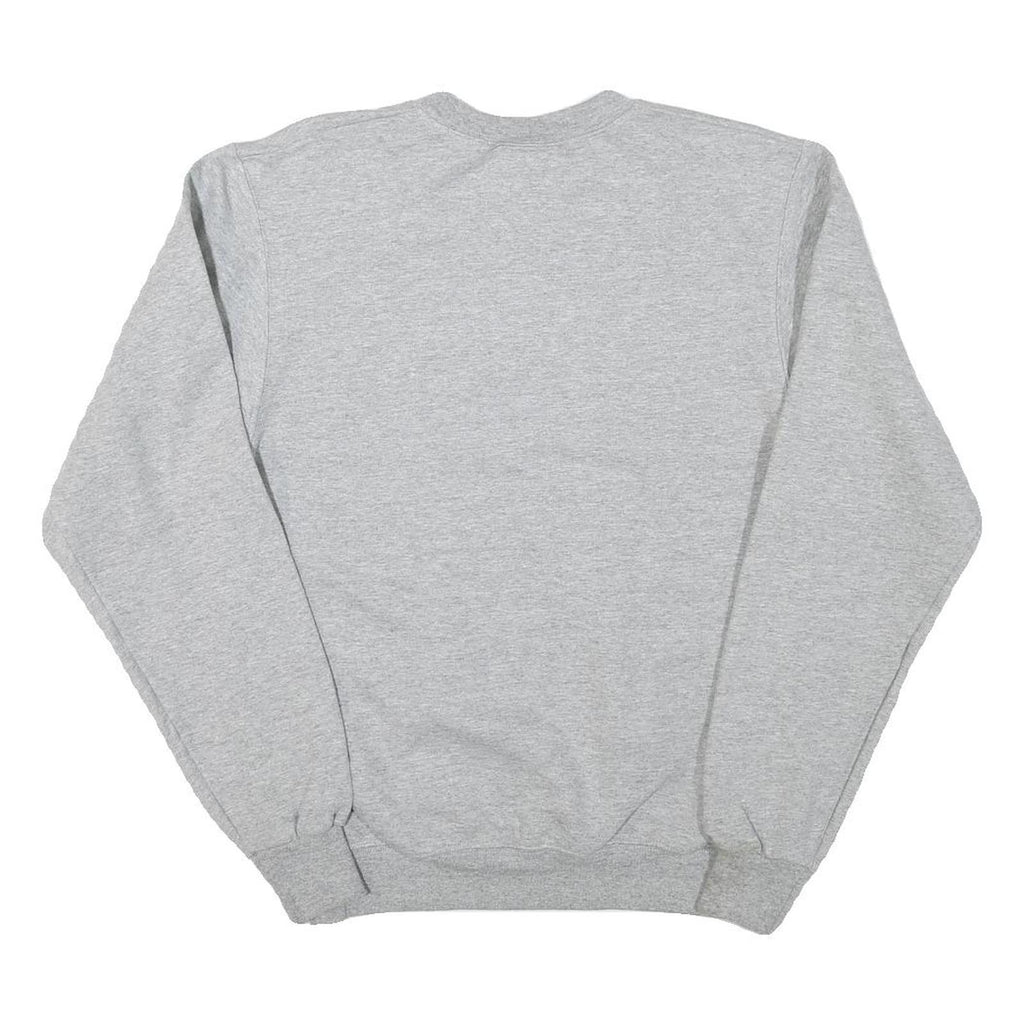 CHAMPION Mens Grey Tennessee Crew Neck S Cotton Blend Pullover Sweatshirt