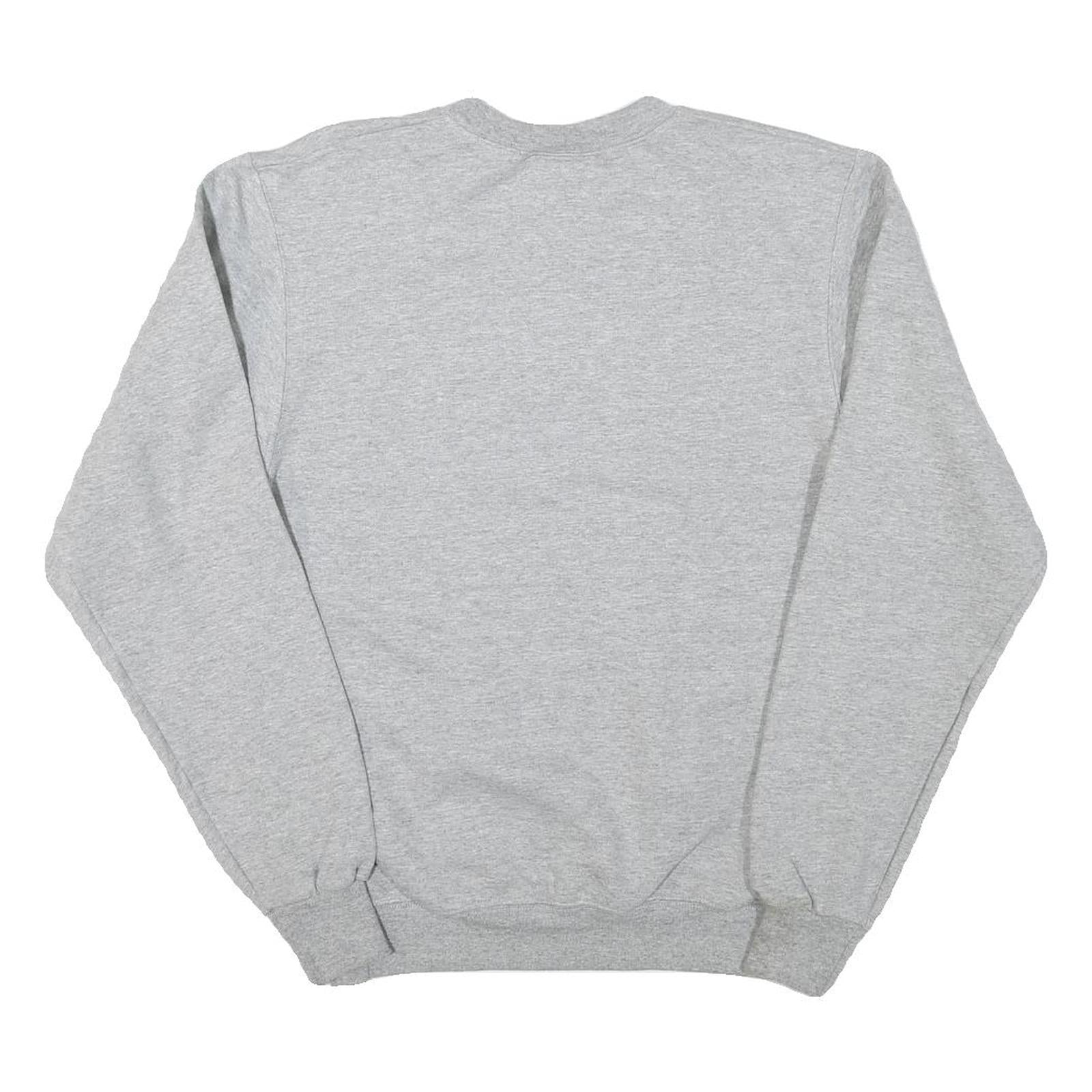 CHAMPION Mens Grey Tennessee Crew Neck S Cotton Blend Pullover Sweatshirt