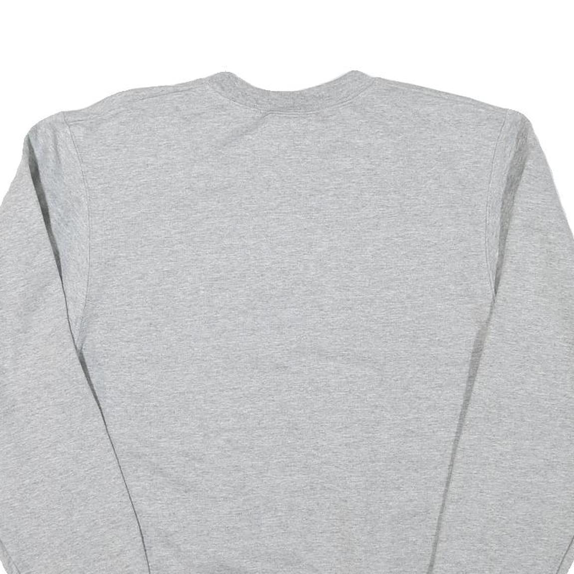 CHAMPION Mens Grey Tennessee Crew Neck S Cotton Blend Pullover Sweatshirt