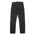 LEVI'S 521 Mens Jeans Black Relaxed Straight Denim Medium W34 L36 Classic Style