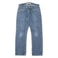 LEVI'S 514 Jeans Mens Blue Slim Straight W29 L30