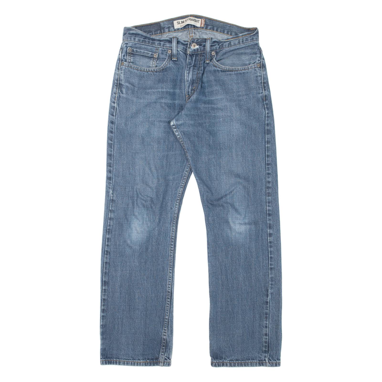 LEVI'S 514 Jeans Mens Blue Slim Straight W29 L30