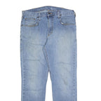 CARHARTT Mens Jeans Blue Relaxed Straight Denim Medium W34 L30 Classic Workwear