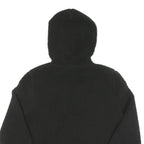 FILA Womens Black Logo Cropped Pullover Hoodie XS