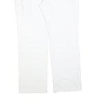 ENGELBERT STRAUSS Womens Joggers White L W34 L32 Relaxed Straight Fit