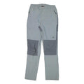 NEWOOD ADVENTURE Mens Slim Grey Polyester Blend Zip Trousers W28 L30 Outdoor
